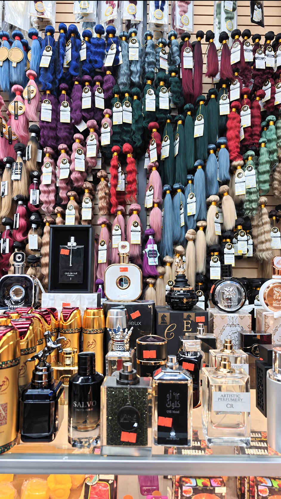 Royal Beauty fragrances and hair colors